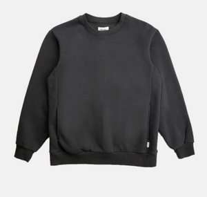 RHYTHM Classic Fleece Crew - Black