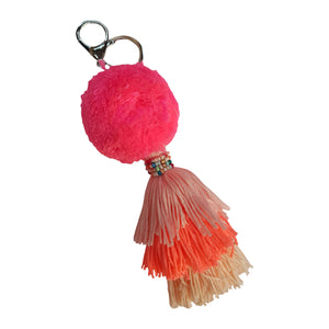 CANVAS & SASSON Tassel Key Rings