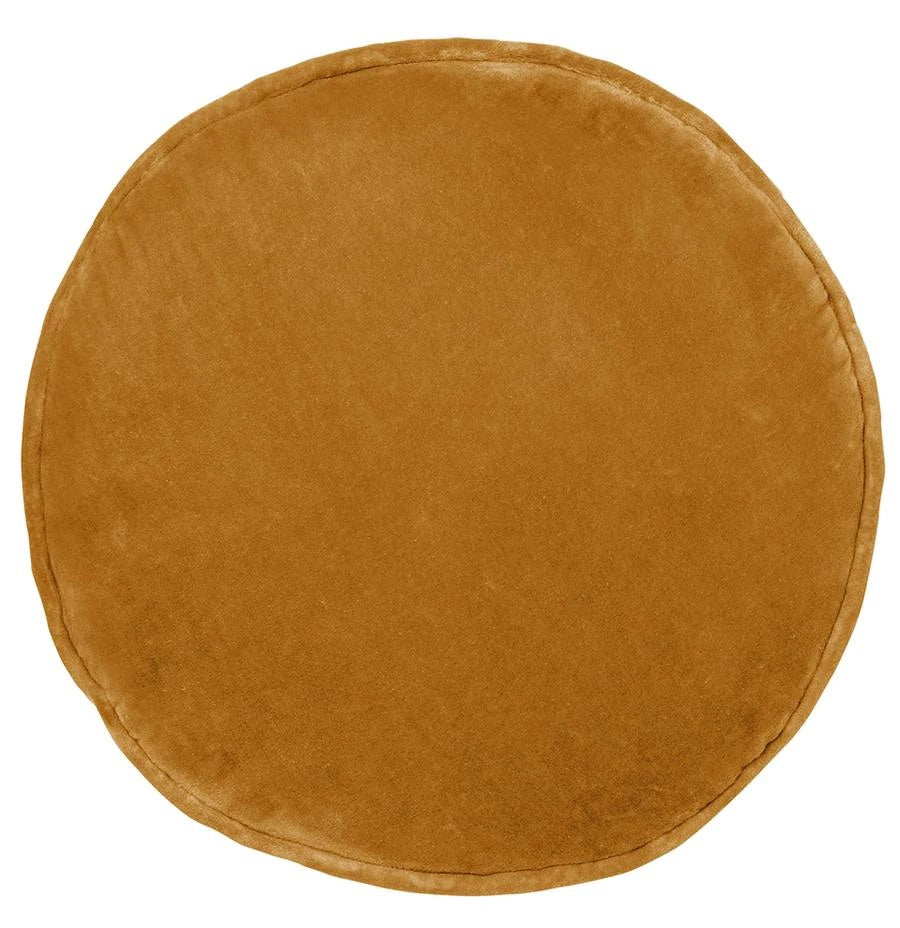 CASTLE & THINGS - Penny Round Cushion, Butterscotch