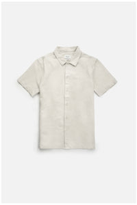 RHYTHM Classic Linen Ss Shirt Sand