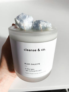 CLEANSE & CO Blue Calcite Natured & Calm - 200g