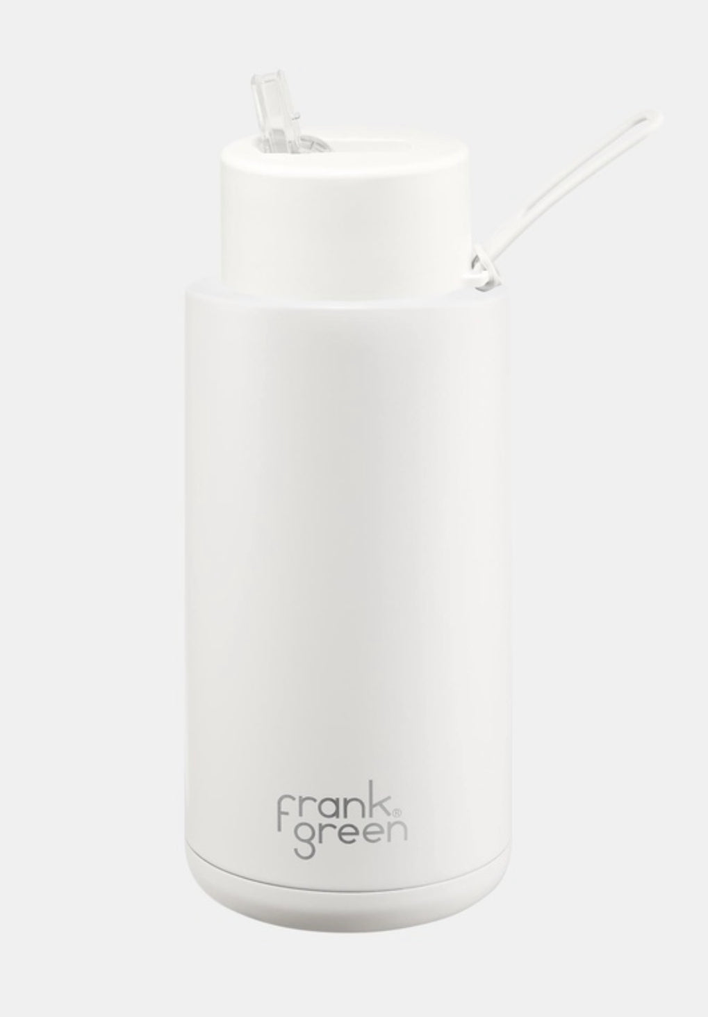 Frank Green 1 litre bottle white