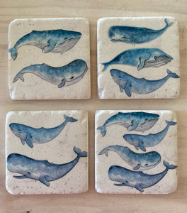 Resin Coasters Whale