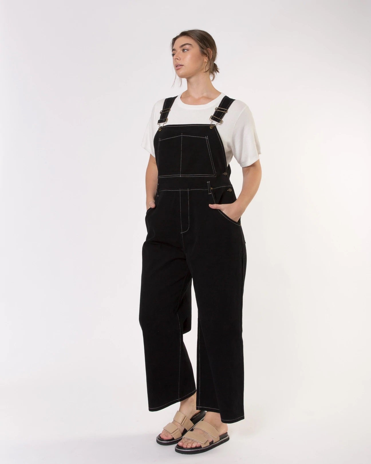 The Lullaby Club Riley Overalls - Jett