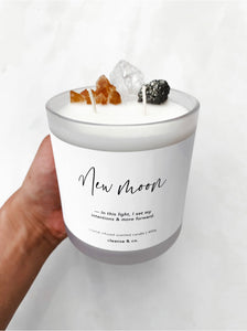 CLEANSE & CO New Moon Intention Candle - 200g