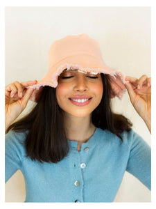 Darcy Frayed Ends Bucket Hat