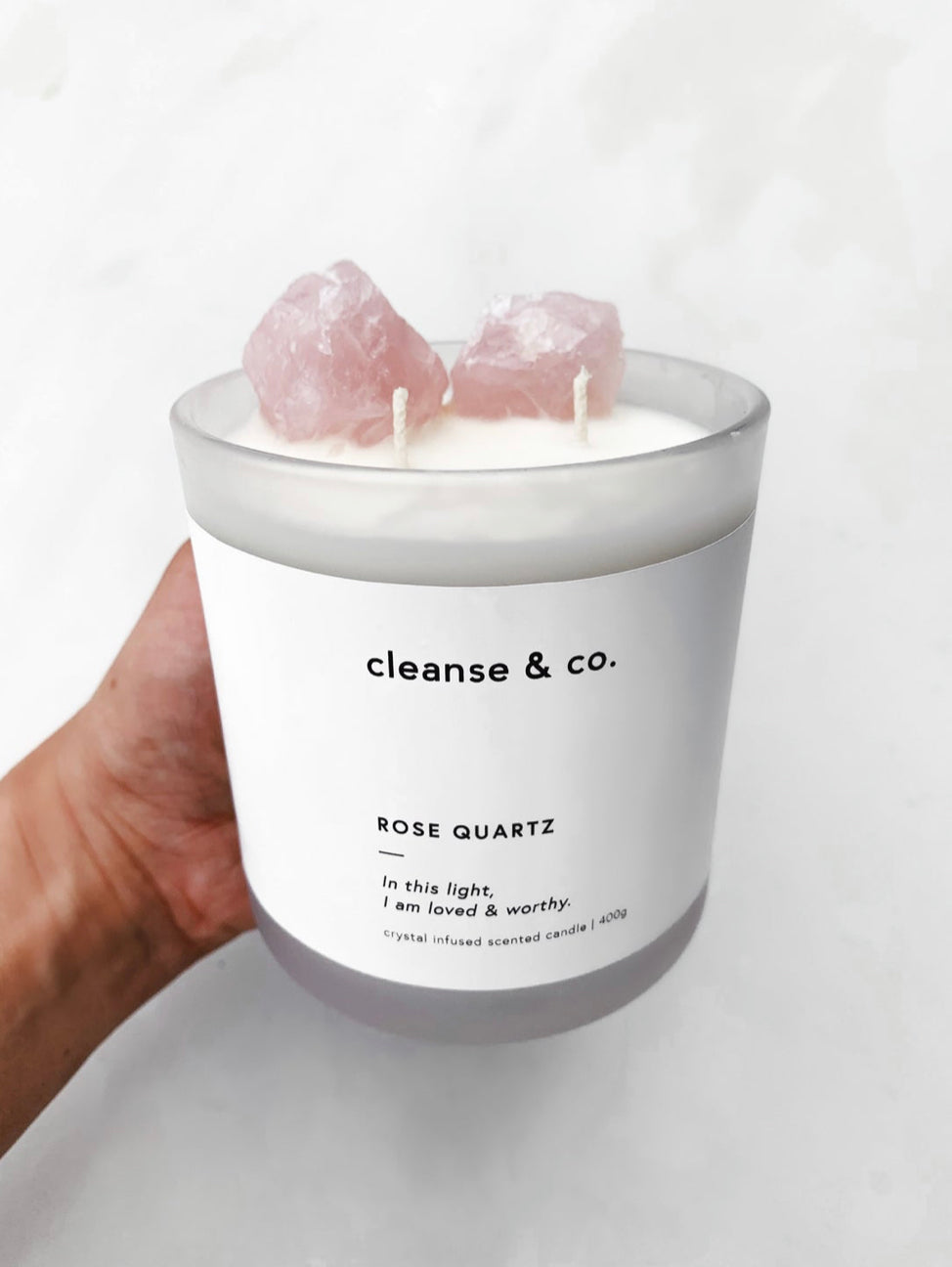 CLEANSE & CO Rose Quartz Loved & Worthy - 200G