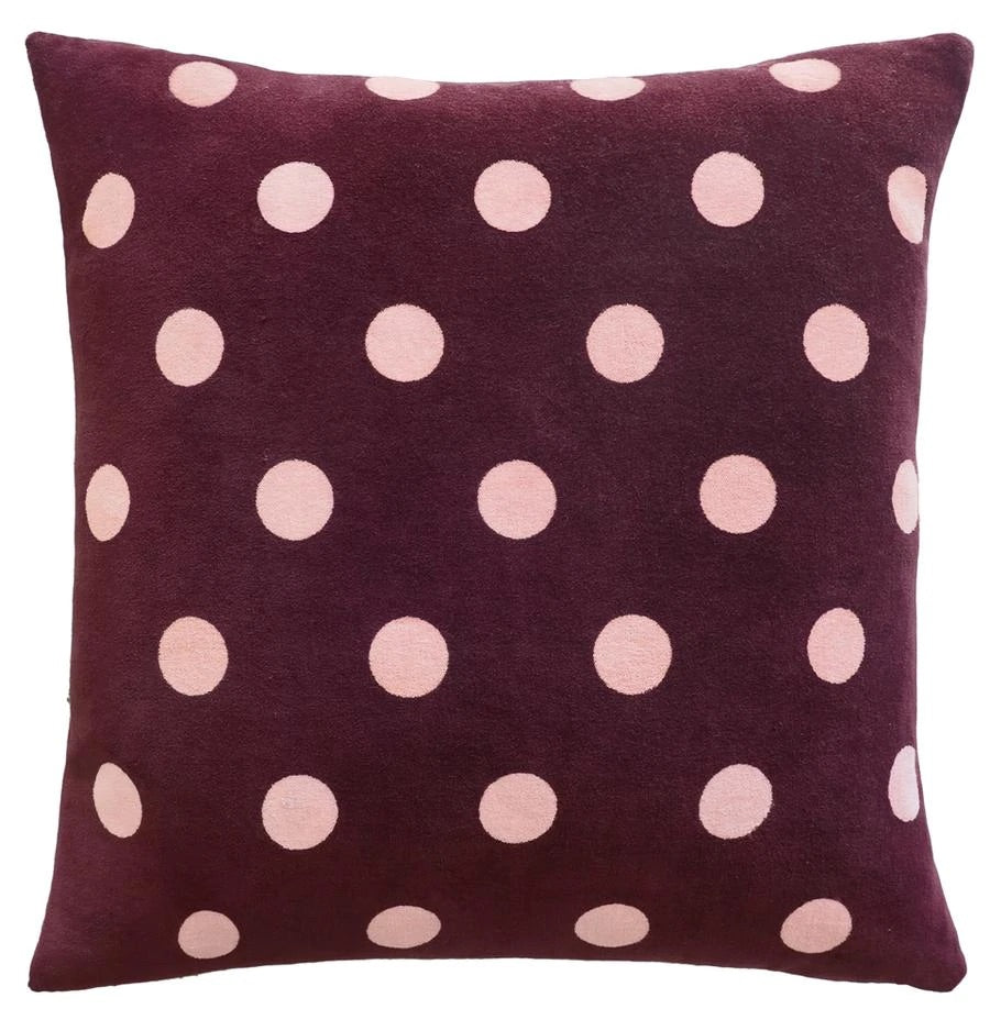 CASTLE & THINGS - Velvet Cushion, Violet Spot