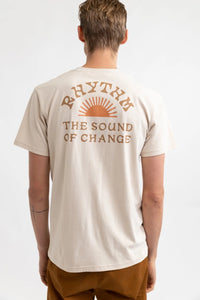 Rhythm Awake SS T-shirt - Natural