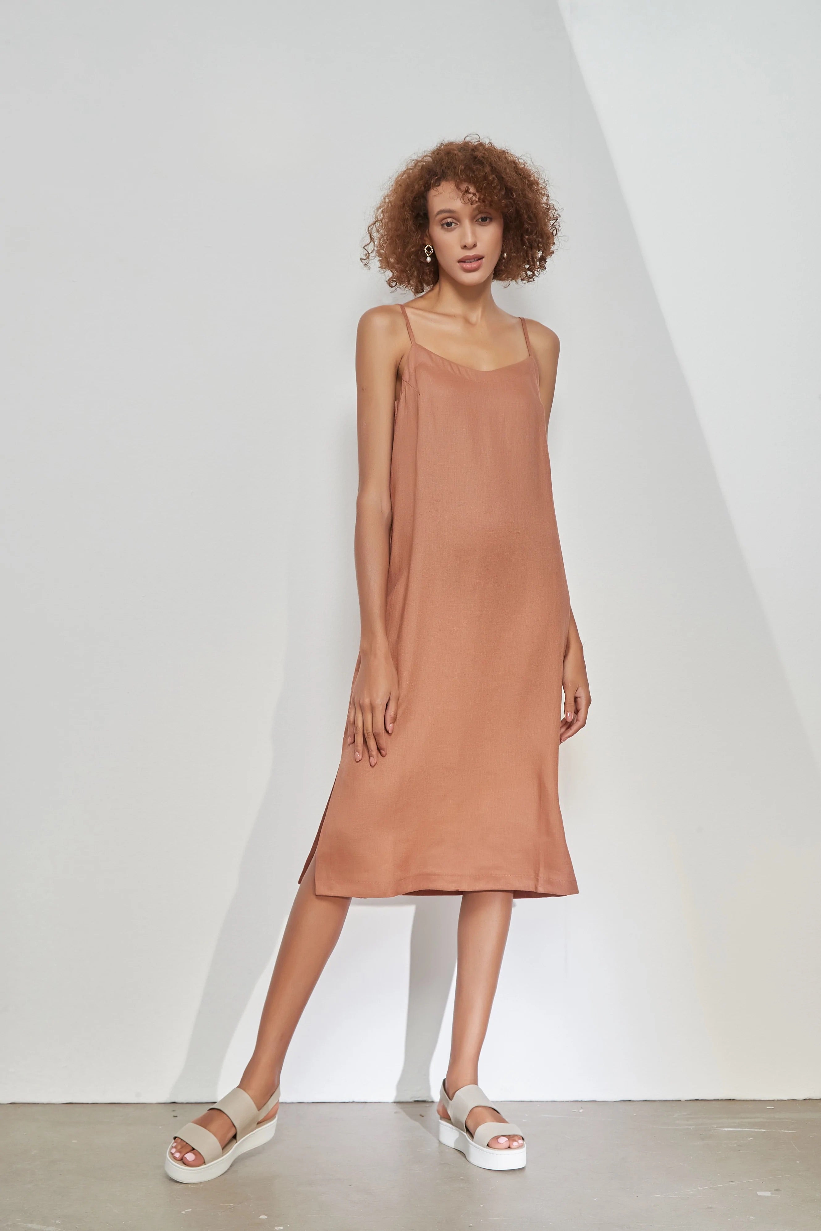 TIRELLI - Linen Cami Dress, 3 Colours